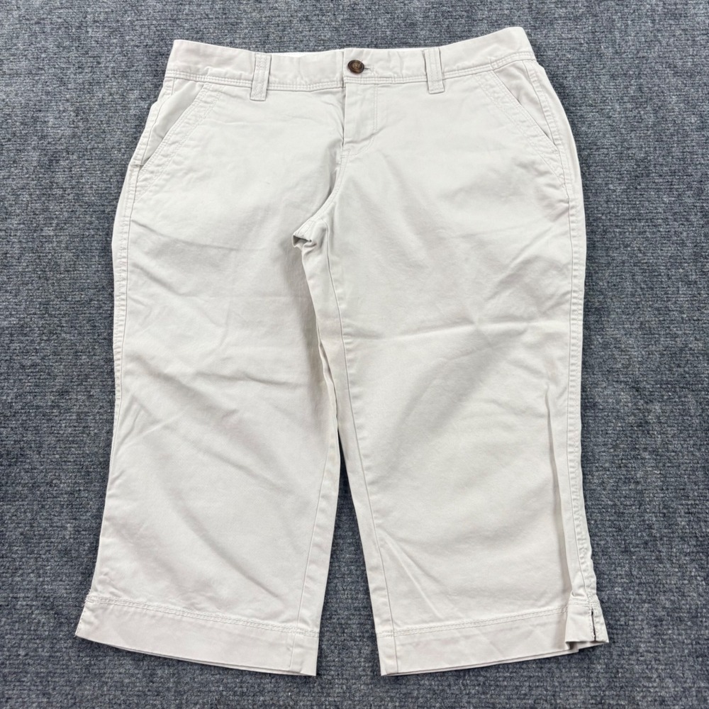 Old Navy Capris 6 Beige Perfect Capris Favorite‎ Khakis Women